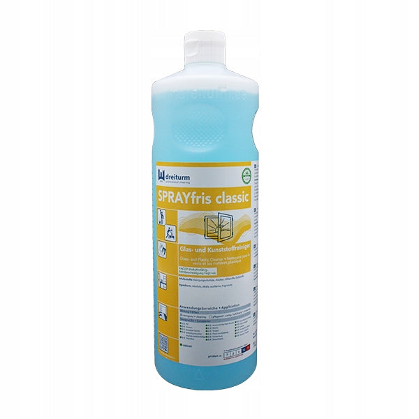 DREITURM SPRAYfris classic Płyn do szyb 1L