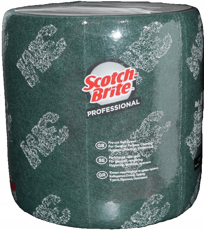 3M włóknina Scotch-Brite 640 zielona 200 mm x 4 m