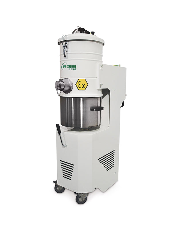 ATEX Trójfazowy odkurzacz przemysłowy FOOD&PHARMA F230PX1.3GD