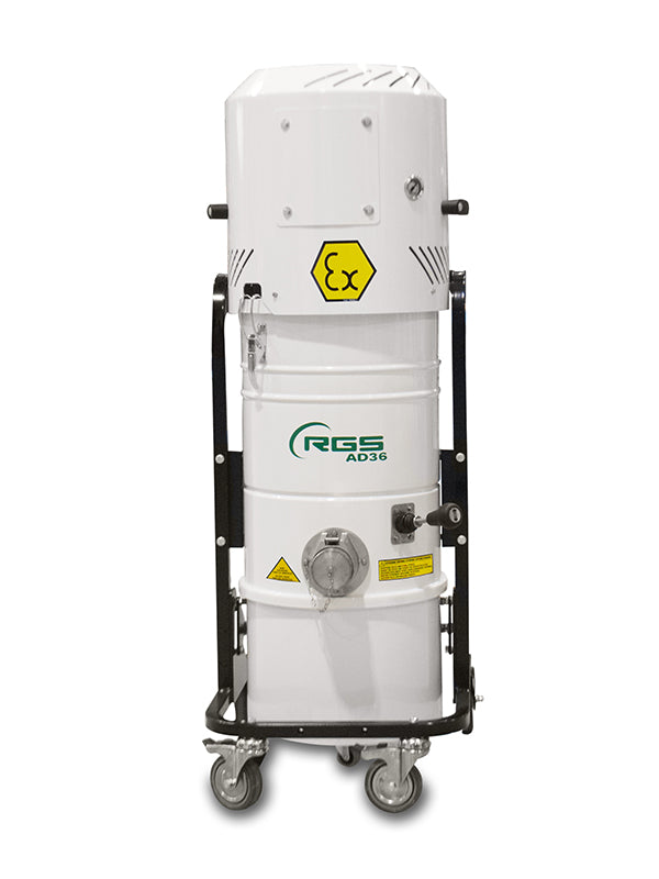 Pneumatyczny odkurzacz przemysłowy ATEX AD36X1.3D