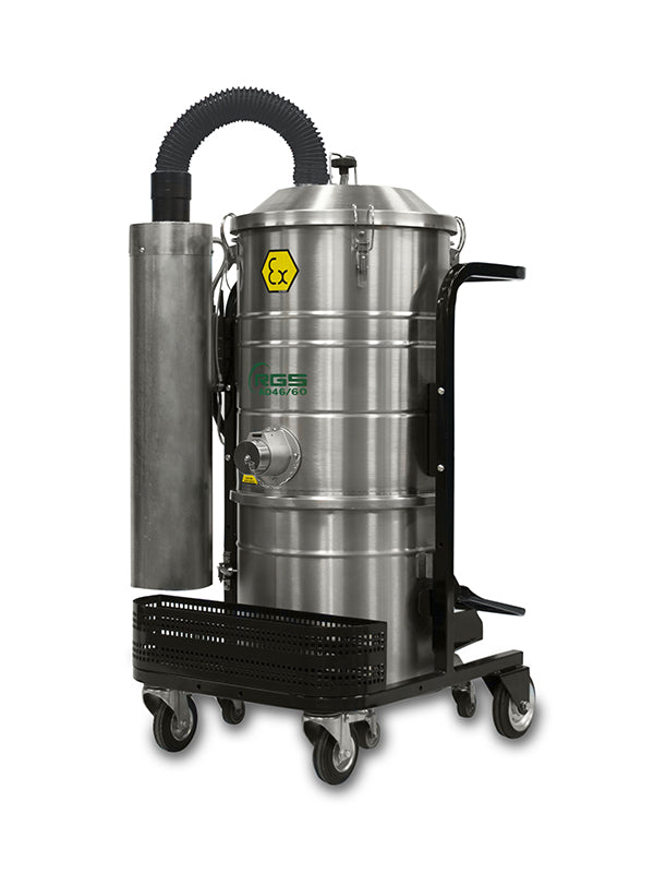Przemysłowy aspirator sprężonego powietrza ATEX AD46-60X2.2D | AD46-100X2.2D