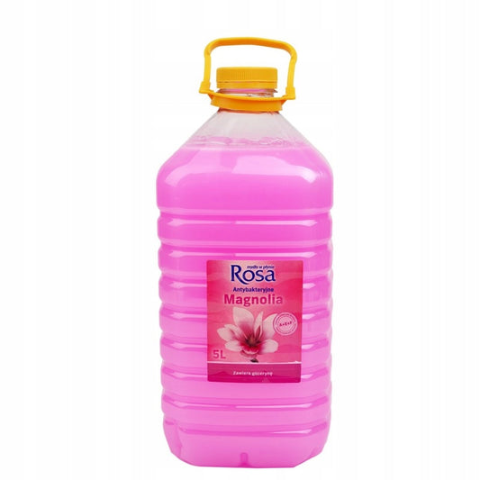 Mydło w płynie Rosa 5 l Magnolia różowe