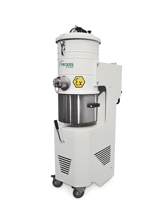 ATEX Trójfazowy odkurzacz przemysłowy FOOD&PHARMA F230PX1.3GD
